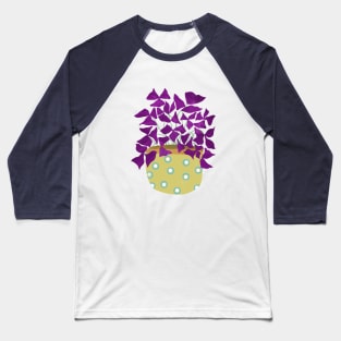 purple shamrock Baseball T-Shirt